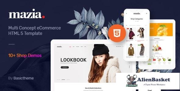 27054 Mazia v1.0 - Clean Minimal eCommerce HTML5 Template 