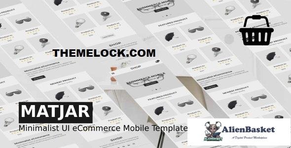 23543 Matjar v1.0 - Minimalist UI eCommerce Mobile Template 