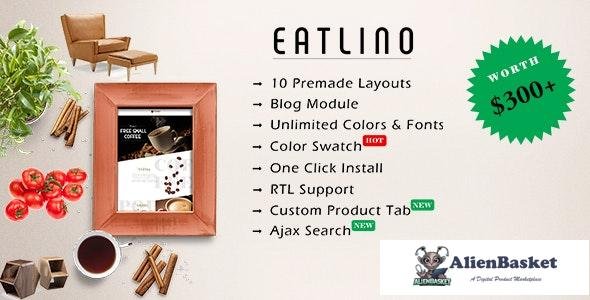 26691 Eatlino v1.0 - Advanced Multipurpose OpenCart Theme 