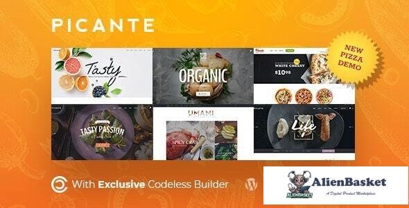 20479 Picante v2.1.1 - Restaurant WordPress 