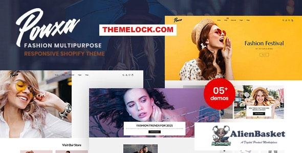 28047 Pouxa v1.0 - Fashion Multipurpose Responsive Shopify Theme 