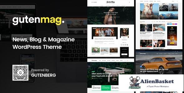 15523 GutenMag v1.1.4 - Gutenberg Theme for Magazine and Blog 