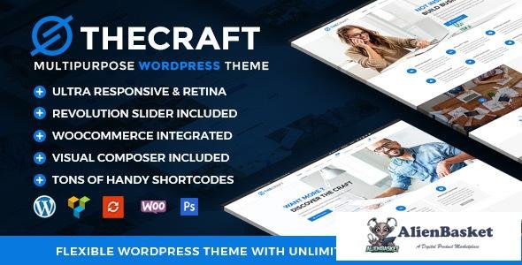 18551 TheCraft v1.4 - Responsive Multipurpose WordPress Theme 