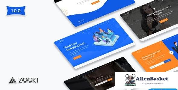 20034 Zooki v1.0.0 - Landing Page Template 