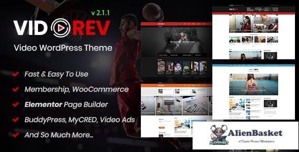 14802 VidoRev v2.1.1 - Video WordPress Theme 