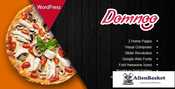 11892 Domnoo 1.2.0 - Pizza & Restaurant WordPress Theme 