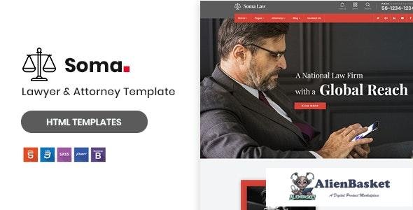 22649 Soma v1.0 - Lawyer & Attorney HTML5 Template 