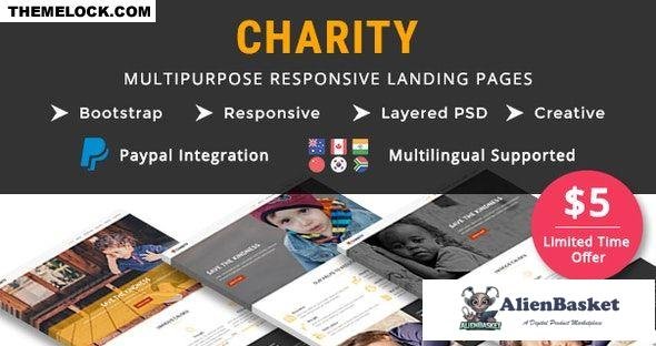 20874 CHARITY v1.1 - Multipurpose Responsive HTML Landing Pages 