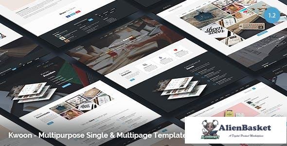 14782 Kwoon v1.2.6 - Multipurpose Single/Multi-page Template 