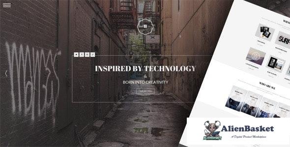 18381 Hephaestus v1.0 - One-Page Creative Template 