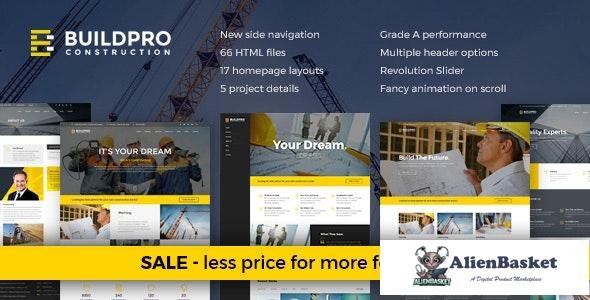23301 BuildPro v1.3 - Construction and Building Website Template 