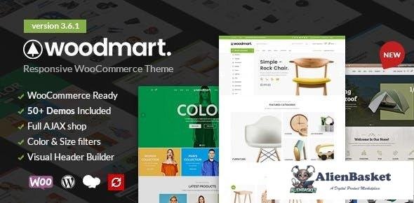 13967 WoodMart v3.6.1 - Responsive WooCommerce Theme 