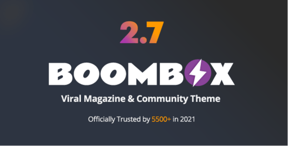 26451 BoomBox v2.7.9 - Viral Magazine WordPress Theme 