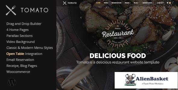 18539 Tomato v1.4 - Restaurant, Cafe, Espresso Theme 