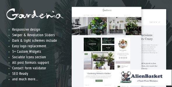 17341 Gardenia v2.1.2 - A Stylish Gardening Personal Blog WordPress Theme 