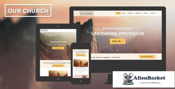 17862 Church v1.2 - Responsive HTML5 Website Template 