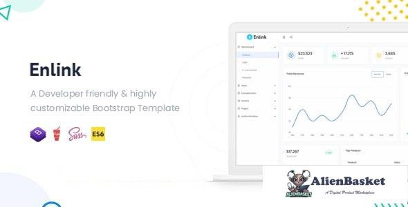 23244 Enlink v1.0 - Bootstrap Admin Template 