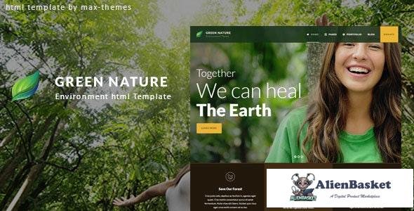 15039 Green Nature v1.0 - Environmental HTML Template 