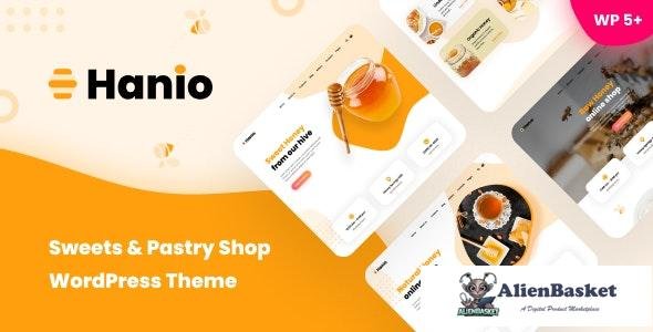 27703 Hanio v1.93 - Sweets & Pastry Shop WordPress Theme 