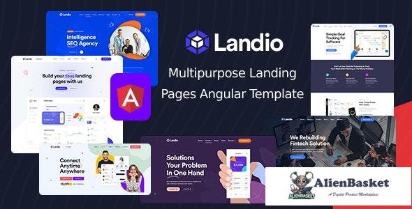 27179 Landio v1.0 - Multipurpose Landing Page Angular Template 