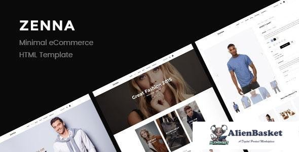 22762 Zenna v1.0 - Minimal E-commerce HTML Template 