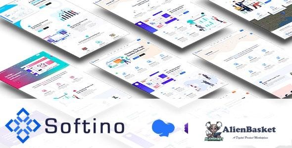 21429 Softino v1.1 - Multipurpose Software Landing Page WordPress Theme 