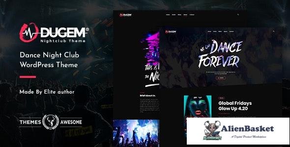 17957 Dugem v1.2 - Dance Night Club WordPress Theme 