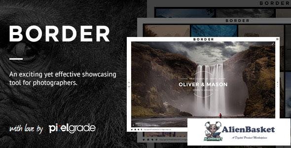 11261 BORDER v1.8.4 - A Delightful Photography WordPress Theme 