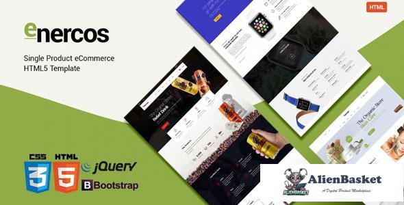 14003 Enercos - Single Product eCommerce HTML5 Template 