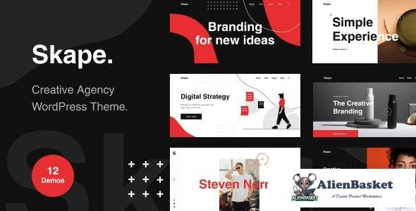 23114 Skape v1.0.0 - Creative & Modern Agency WordPress Theme 