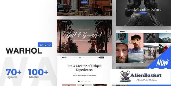 15044 Warhol v1.0.18 - Responsive Multipurpose Theme for Creatives 