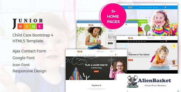 15680 JuniorHome - Education HTML Template 