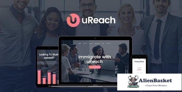 24161 uReach v1.1.3 - Immigration & Relocation Law Consulting WordPress Theme 