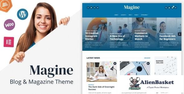21918 Magine v1.0 - Business Blog WordPress Theme 