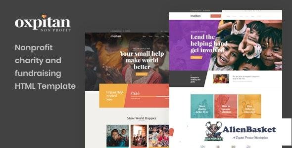 16839 Oxpitan v1.0 - Nonprofit Charity and Fundraising HTML5 Template 