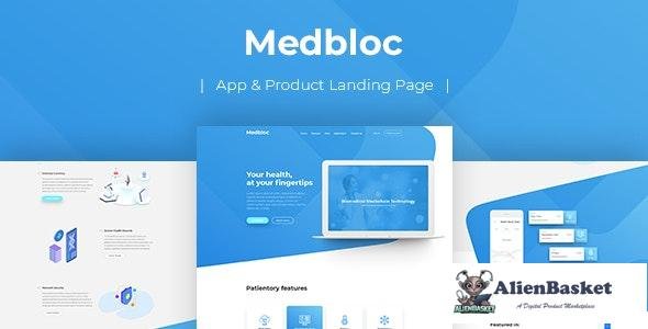 15336 Medbloc - PSD Landing Page 