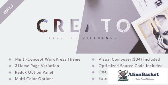 14412 Creato v1.3 - Parallax WordPress Theme 