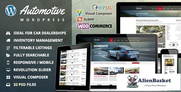 24911 Automotive v11.9.8 - Car Dealership Business WordPress Theme 