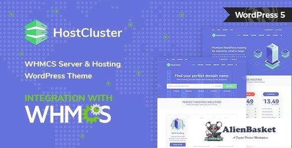 20990 HostCluster v1.8 - WHMCS Server & Hosting WordPress Theme + RTL 