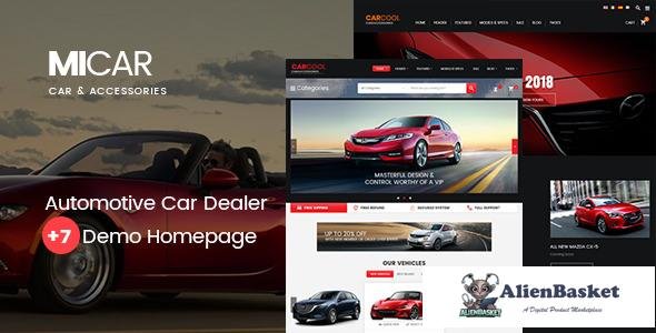 18088 Micar v2.3 - Auto Dealer RTL WooCommerce WordPress Theme 