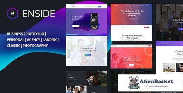 21530 Enside v1.0 - Multipurpose Onepage Template 