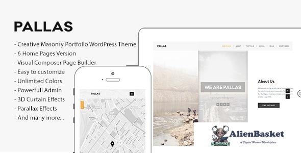 36459 Pallas v1.9.2 - Creative Multi-Purpose WordPress Theme 