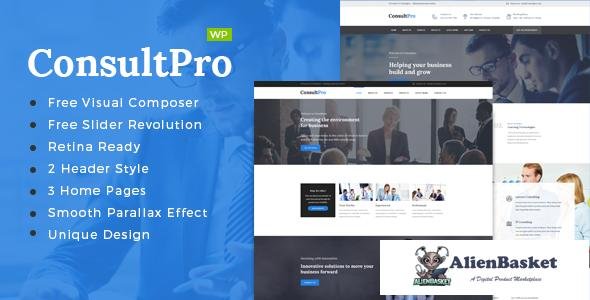 10274 ConsultPro v1.4 - Business, Finance and Consultancy Theme 
