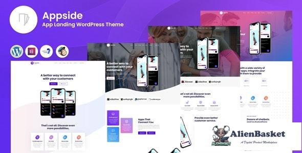 18196 Appside v1.0.1 - App Landing WordPress Theme 