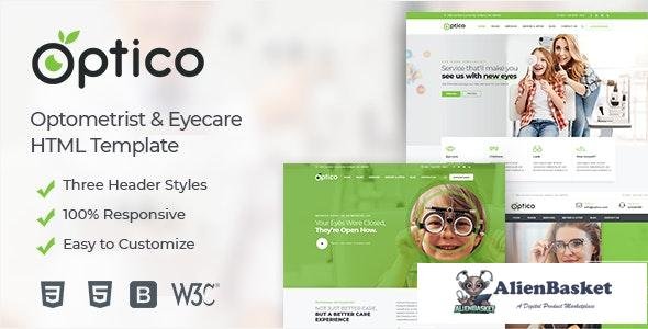 19972 Optico v1.0 - Eyecare HTML Template 