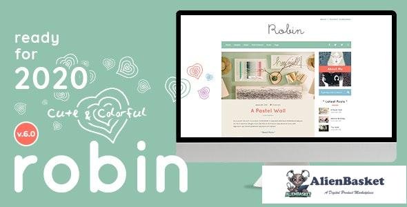 22605 Robin v6.1 - Cute & Colorful Blog Theme 