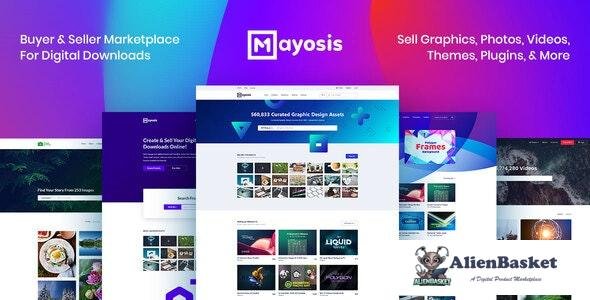 31639 Mayosis v3.7.2 - Digital Marketplace WordPress Theme 