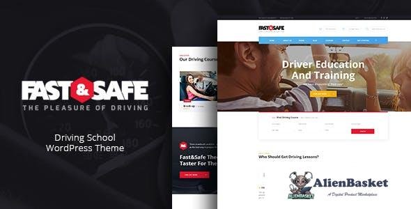 14167 Fast & Safe v1.2 - Driving School WordPress Theme 