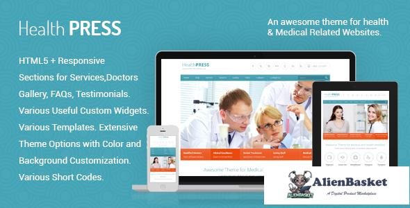 11086 HealthPress v1.7.2 - Health and Medical WordPress Theme 