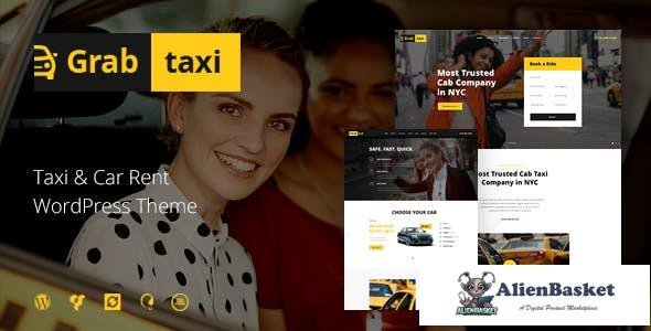 13909 Grab Taxi v1.2.2 - Online Taxi Service WordPress Theme 